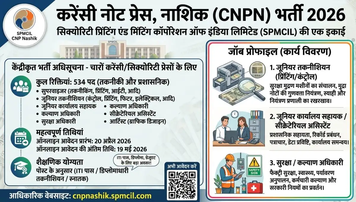CNP Nashik Bharti 2026