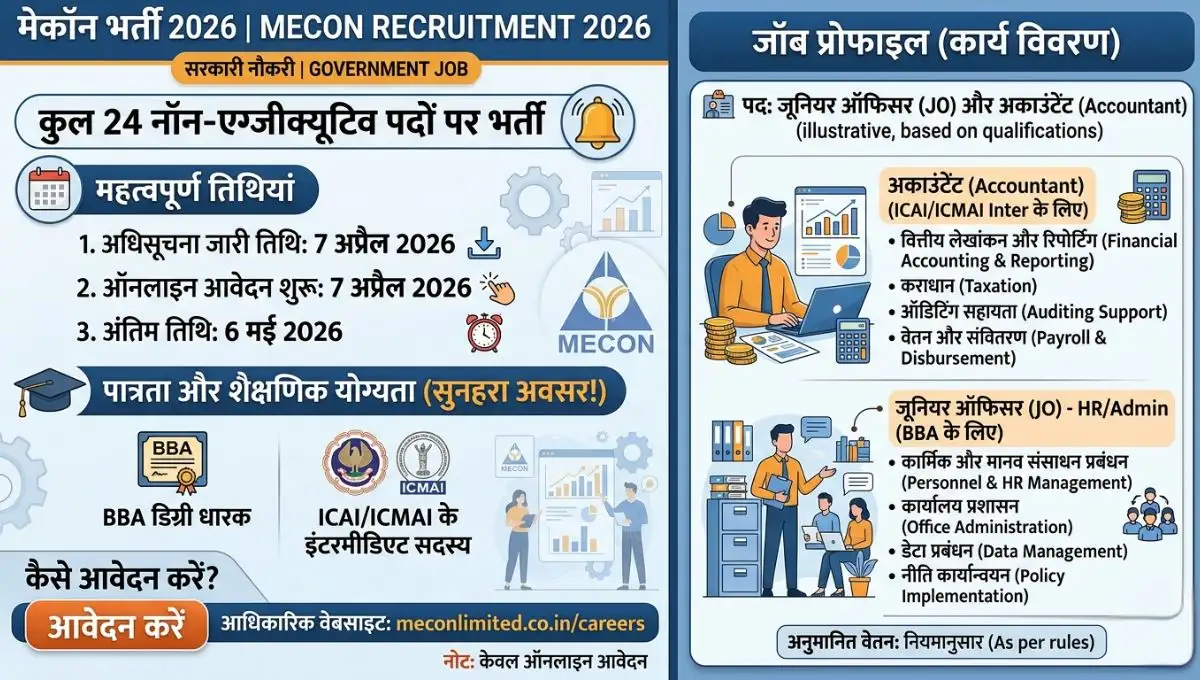 MECON Bharti 2026
