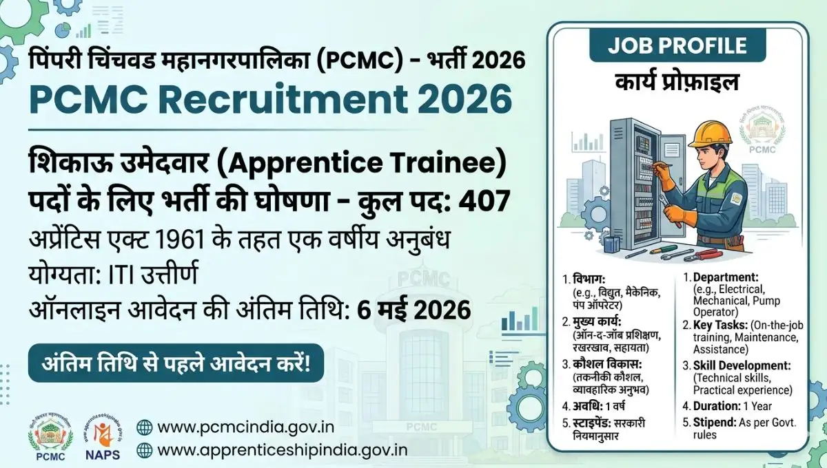 PCMC Bharti 2026